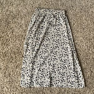 Printed Long Skirt
